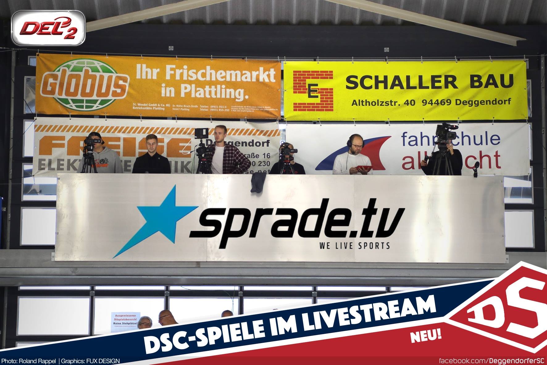 Die Heimspiele des DSC ab sofort auf SpradeTV