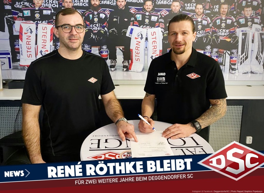 René Röthke unterschreibt für weitere 2 Jahre beim DSC